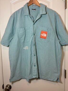 The North Face / Valley Utility Shirt – Reef Water Blue (Men’s XL)
